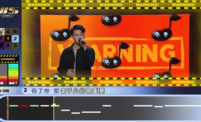 挑戰 Level 2《追》 喺最後幾秒出現「DANGER」警號，睇到大家超緊張。