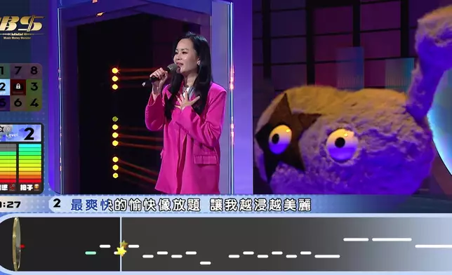 Connie挑戰Level 2《全身暑假》台風勁可愛。