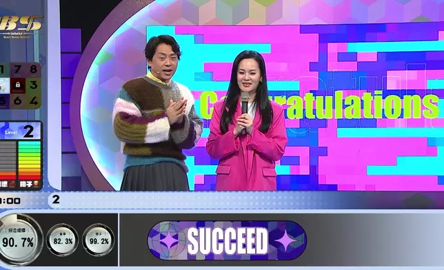 Connie挑戰Level 2《全身暑假》台風勁可愛。