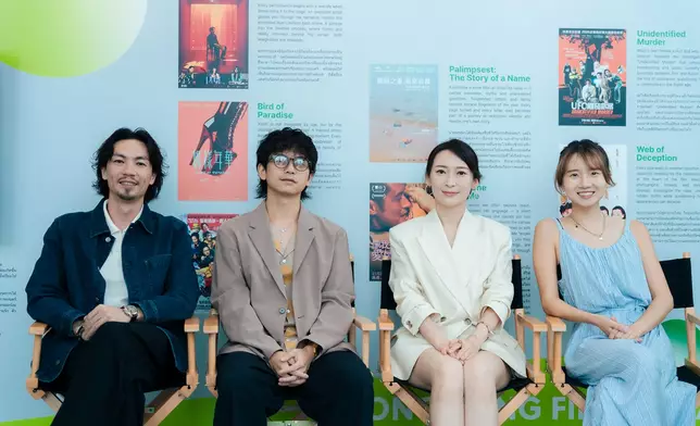 林子傑、戴玉麒、周家怡及導演胡翠兒出席於泰國曼谷HOUSE Samyan舉行的「香港電影巡禮」。