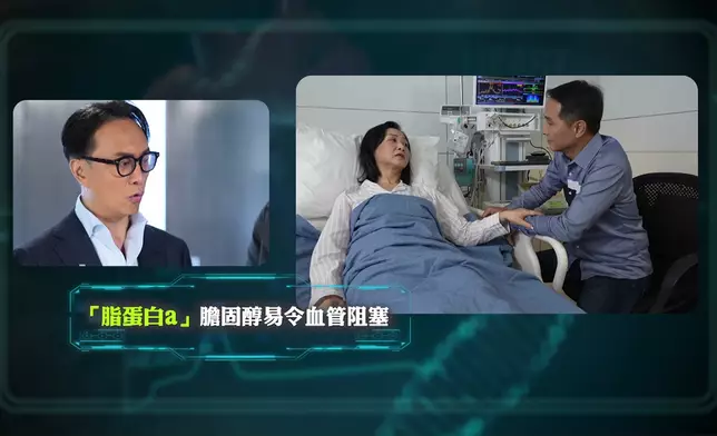 姚啟恒教授指出「脂蛋白a」同膽固醇關係。
