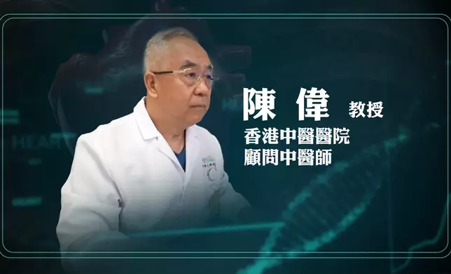 香港中醫醫院顧問中醫師陳偉教授。