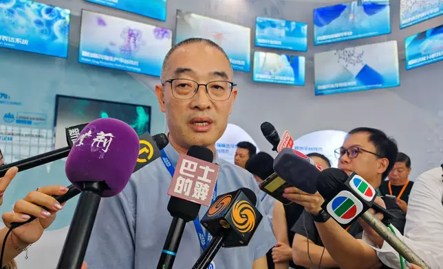 特寶生物總經理助理陳方和。巴士的報記者攝