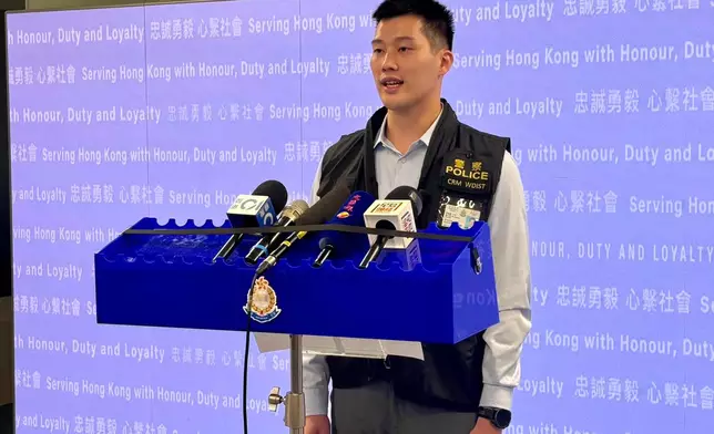 警方西區警區重案組第一隊高級督察郭愉勤。