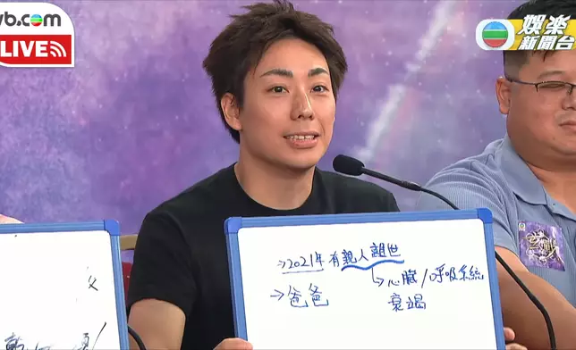 阿John喺「白面具男」題目中表現出色。