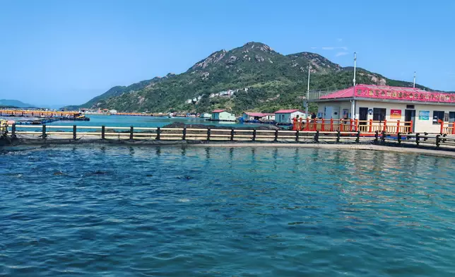 三都澳白基灣魚排。巴士的報記者攝