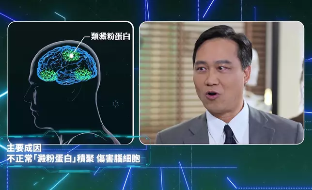 陳灌豪教授詳細講解「阿茲海默症」。