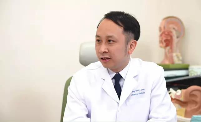 中大醫學院化學病理學系助理教授林偉棋醫生。