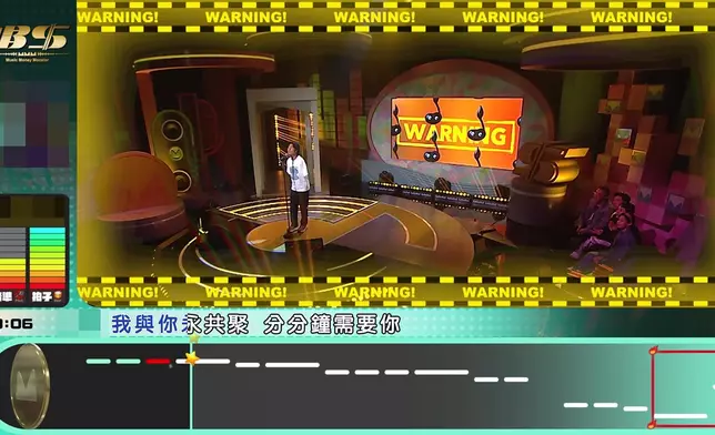 挑戰《分分鐘需要你》，金凱明顯將歌聲刻意壓低。