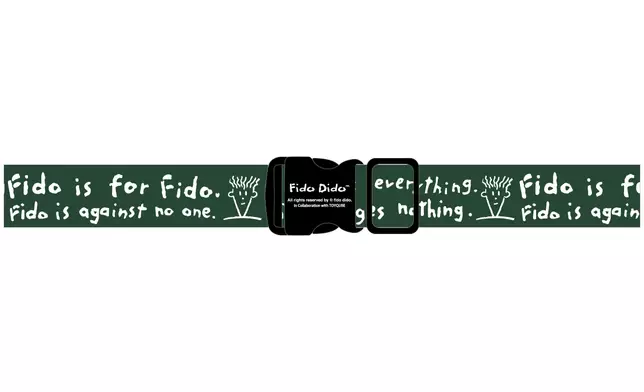 Fido Dido 字樣行李帶