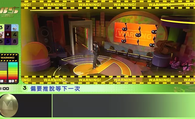挑戰Level 3《愛得太遲》，最後喺關鍵時刻出現「WARNING」警號，嚇到阿古都驚一驚。