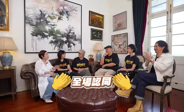 嘉玲姐提議老公梁朝偉與星爺再合作兒童節目，全場拍手讚好。