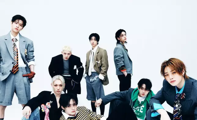 Stray Kids新碟銷售成績在韓國一樣驚人。Stray Kids官方圖片