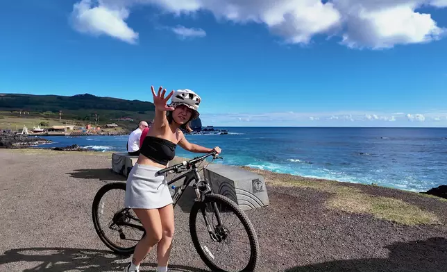 踩單車環島遊。