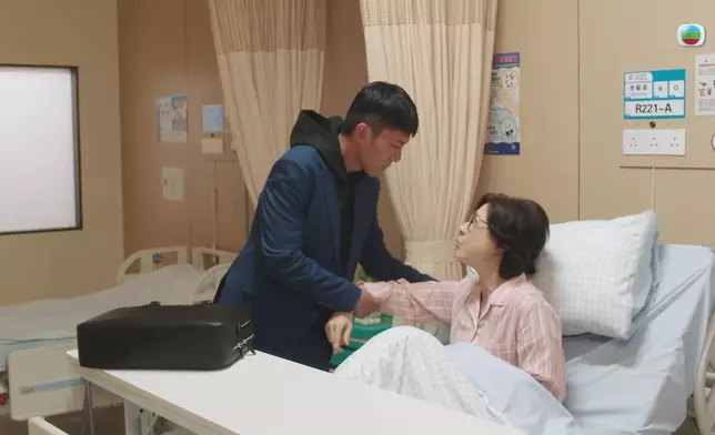 林漪娸演「無賴師奶」表情極之豐富。