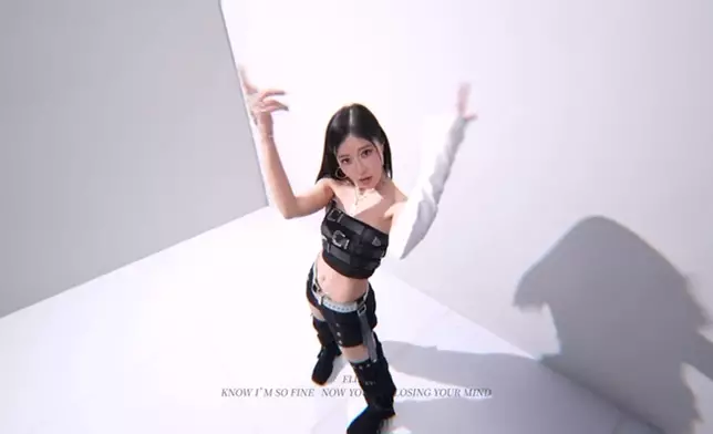 Ellyn跳舞好有態度。