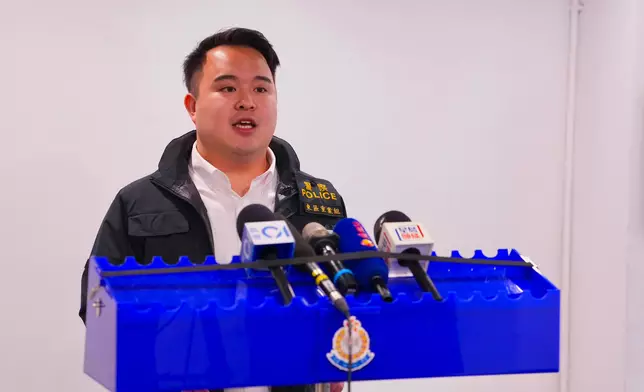 東區警區重案組第二隊高級督察梁涇文