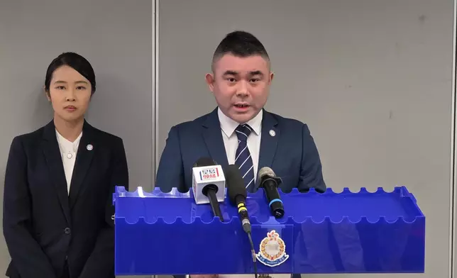 屯門警區總督察(刑事)沈文偉。