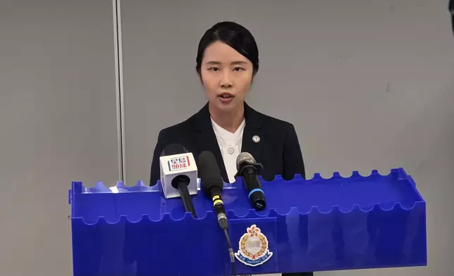 屯門警區助理警民關係主任督察陳詠君。