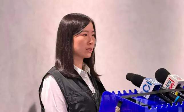 將軍澳警區反三合會行動組督察方妙群。
