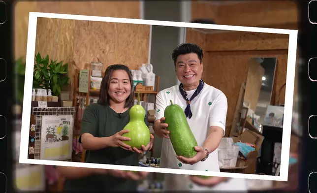 祥師兄很欣賞Ann對環保的堅持。