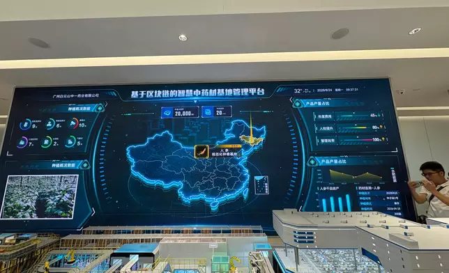 廣州醫藥集團是全球首家以中醫藥為主的世界500強企業。巴士的報記者攝