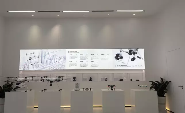 全球首家上市的先進空中交通企業億航智能。巴士的報記者攝