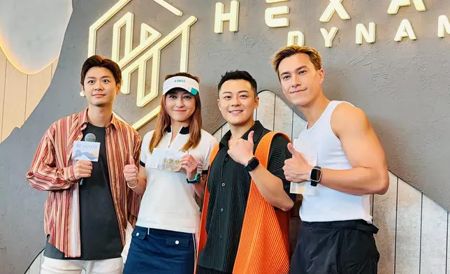 左起：焦浩軒、李思雅、關曜儁、朱敏瀚