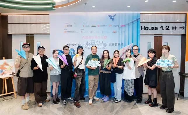 一眾香港動畫業界及創意單位的畫家朋友齊撐《小虫蟲大冒險》。