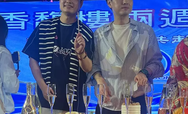 適逢何博文與魏嘉信同為8月壽星，大會特別安排切生日蛋糕環節。