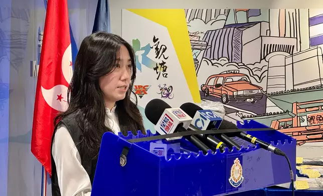 觀塘警區重案組第一隊督察黃凱瑩。