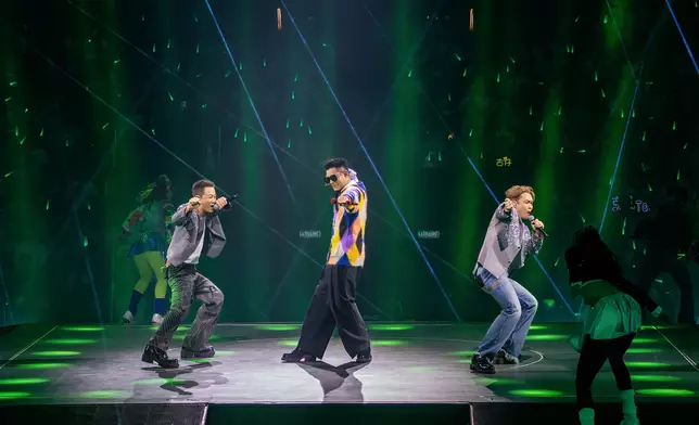 林峯、古天樂、胡子彤