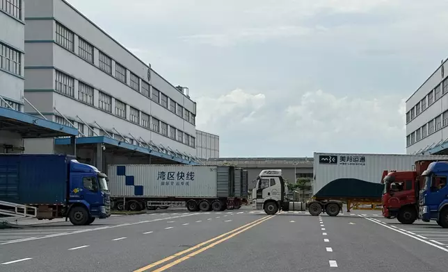 香港國際機場東莞空港中心。巴士的報記者攝