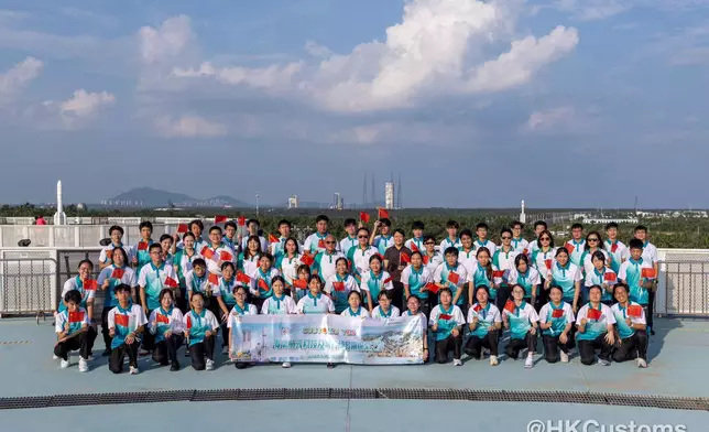 香港海關辦海南航天科技探索之旅 陳子達率50名會員考察自貿港