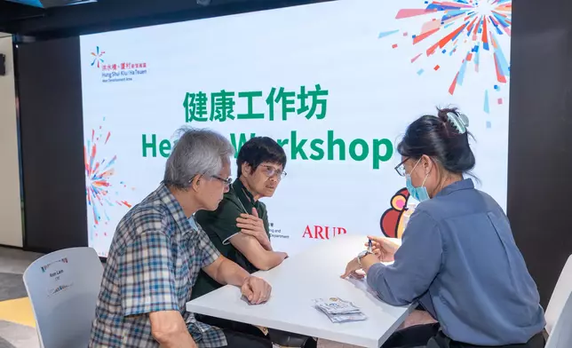 洪水橋厦村新發展區辦健康工作坊 長者學中醫保健兼睇社區藍圖