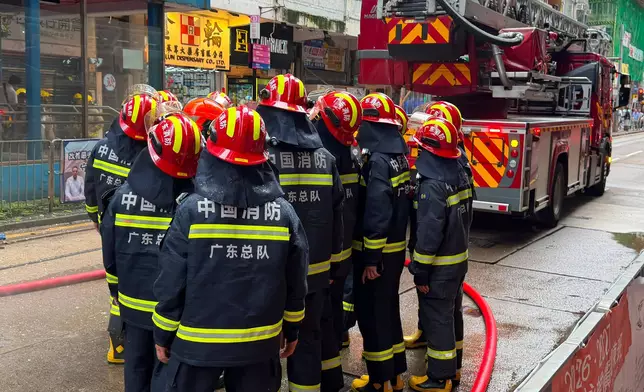 銅鑼灣軒尼詩大廈一級火警 粵港澳三地消防跨境交流實地觀摩