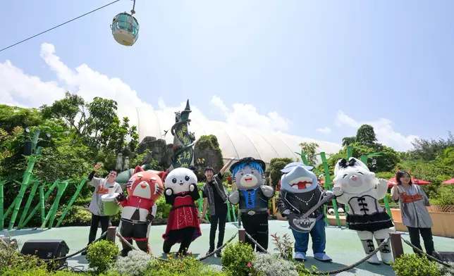 海洋公園辦大熊貓生日慶典 盈盈樂樂龍鳳胎迎兩歲生辰