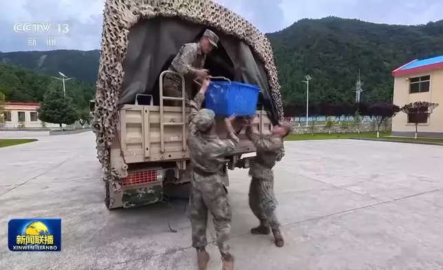 急管理部與國家消防救援局已緊急調派中國救援隊，攜帶大批先進救援裝備趕赴災區馳援。網上圖片