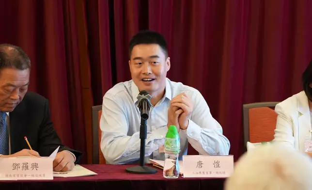 三湘集團董事、總經理唐愷。巴士的報記者攝