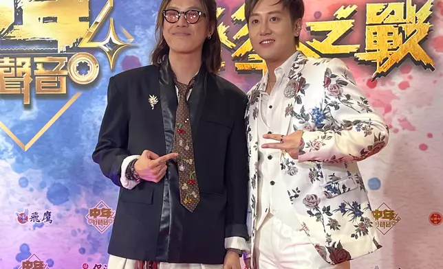 止步10強無緣晉級的鄭仲豪與陳旭培為今晚的決賽擔任暖場嘉賓。巴士的報記者攝