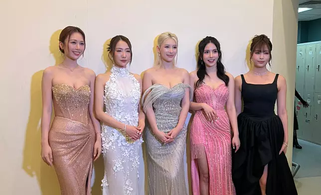 《女神配對計劃2》的五大女神俞可程、郭珮文、何沛珈、阮嘉敏、陳若思齊齊現身