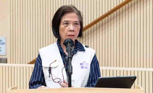社區 AI 大使代表吳淑玲分享 AI 如何提升街坊的獨立生活自理能力
