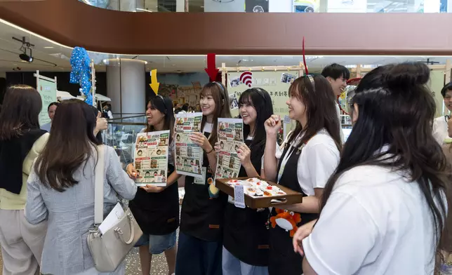 入圍的青年企劃團隊於活動中落力拉票，爭奪「最受公眾歡迎獎」。