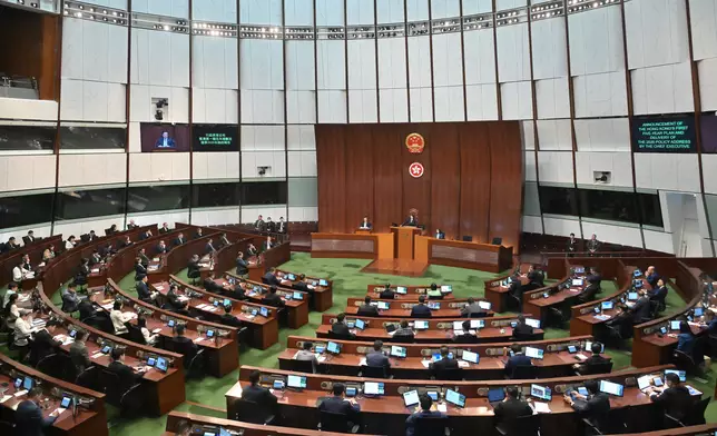 行政長官李家超公布《香港第一個五年規劃》及發表2026 年《施政報告》