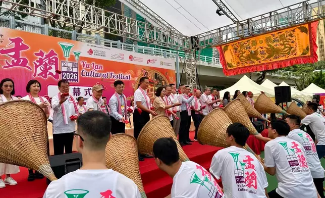 盂蘭文化節開幕 麥美娟冀傳統文化世代相傳