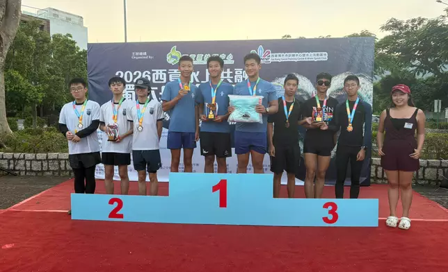 民安隊少年團西貢獨木舟慈善賽奪季軍