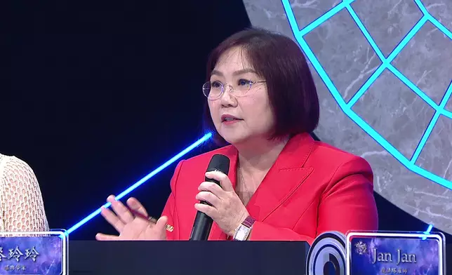 麥玲玲對阿嵐讚不絕口。