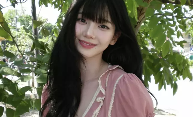 AI女友娜熙與Karina撞樣。Karina IG圖片