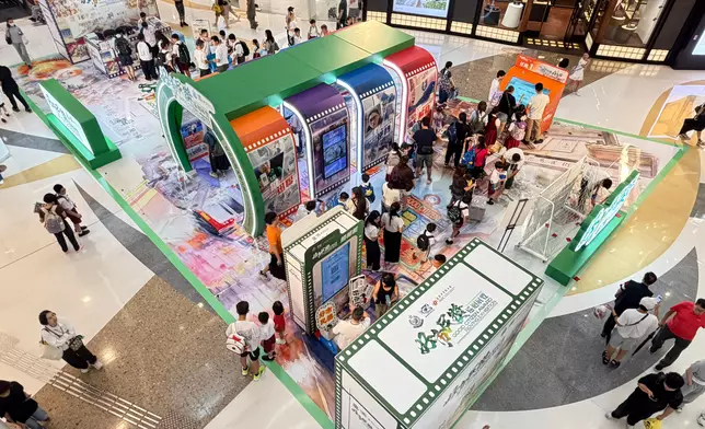 「好市民獎巡迴展覽」第二站在旺角MOKO新世紀廣場MTR層中庭舉行