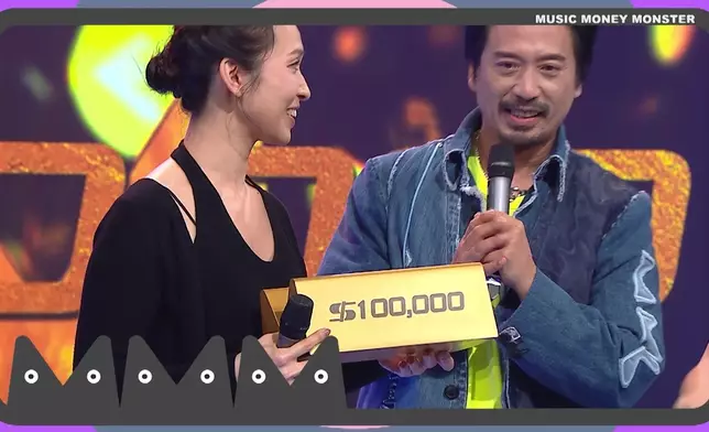 Mani成為《唱錢》唯一一位奪得十萬獎金參賽者。
